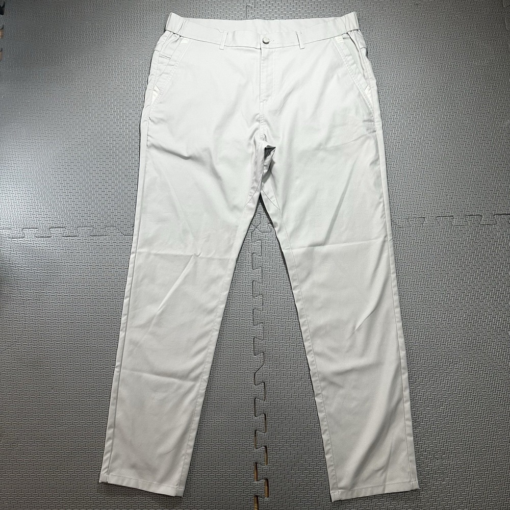 Jack Archer Jetsetter Pants Mens 35x30 Stone Beige Tech Golf Performance Stretch
